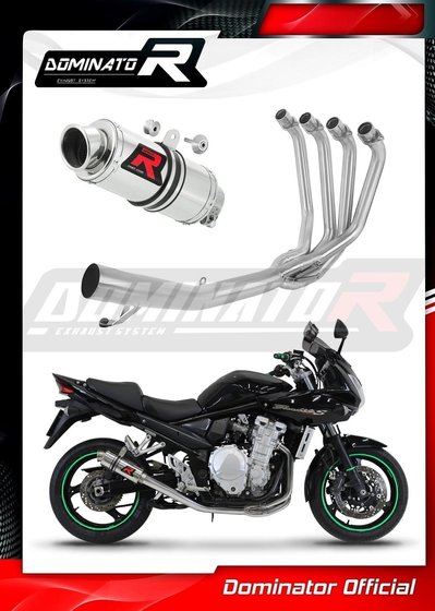 SU103DC-S Dominator full exhaust system silencer gp1