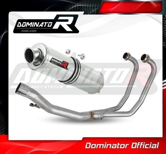 SU074DFSST-S Dominator full exhaust system silencer st