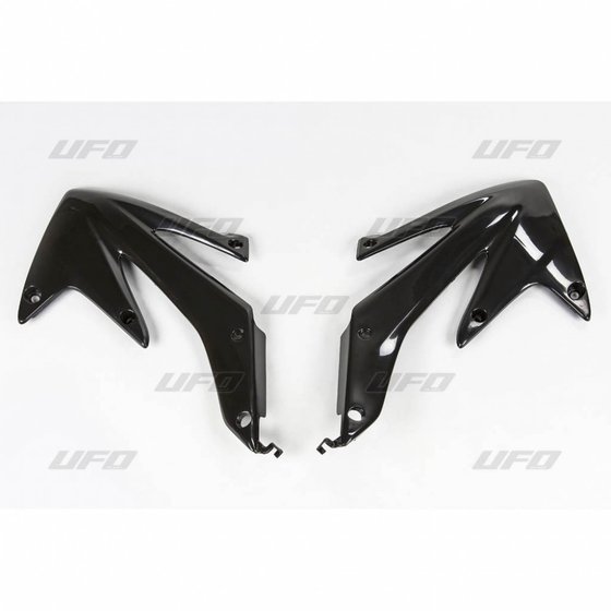 HO04600#001 UFO black radiator covers for honda crf450x