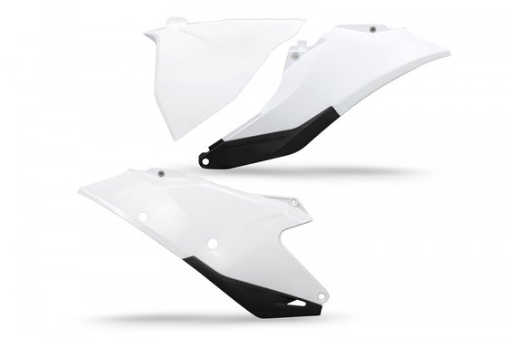 GG07129#041 UFO gasgas 21 side panels - white