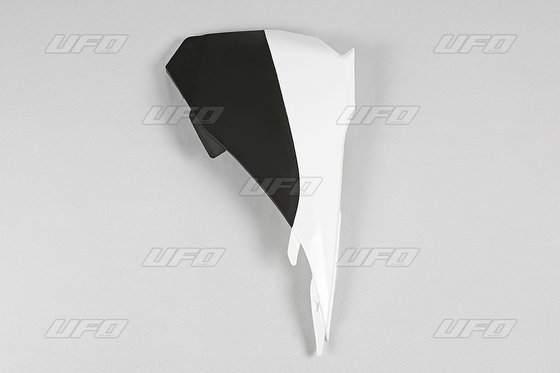 KT04043#999K UFO airbox cover for ktm 85/105 white/black