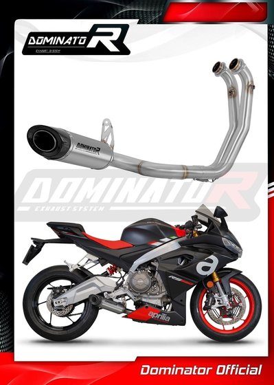 AP041DFT-S Dominator full exhaust system silencer titanium hp8