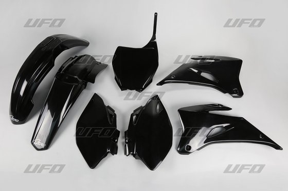 650-K305-001 UFO ufo plastic kit 5-parts black yzf250/450 06-09