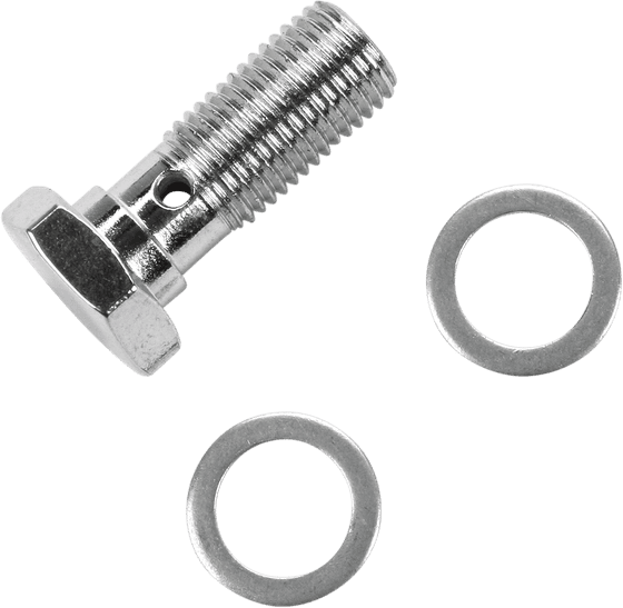 RUSSELL chrome universal brake fitting