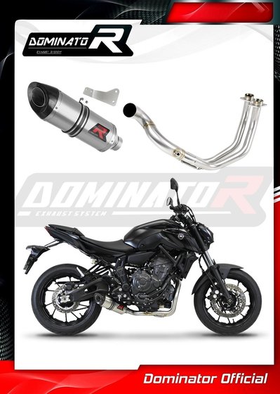 YA133DF Dominator full exhaust system hp8 + db killer