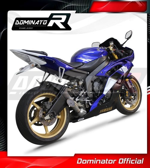 YA143DD Dominator full exhaust system silencer gp3 ex