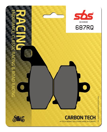 6566872 DOPPLER sbs brakepads carbon tech rear