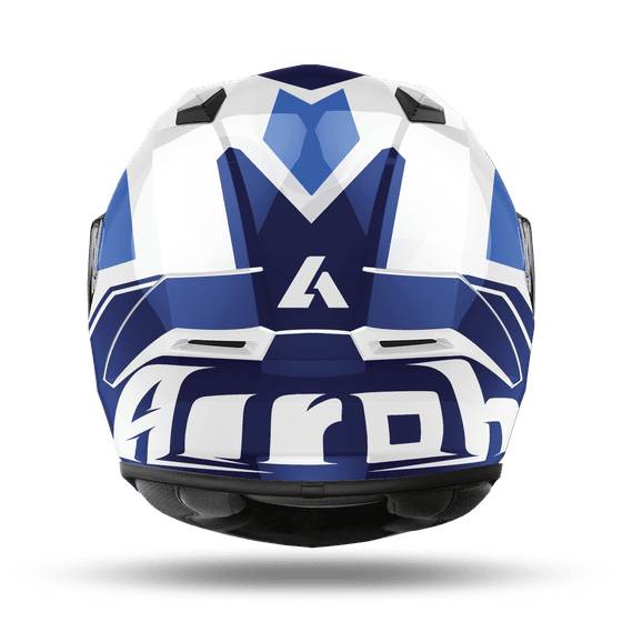 AIROH valor wings blue gloss