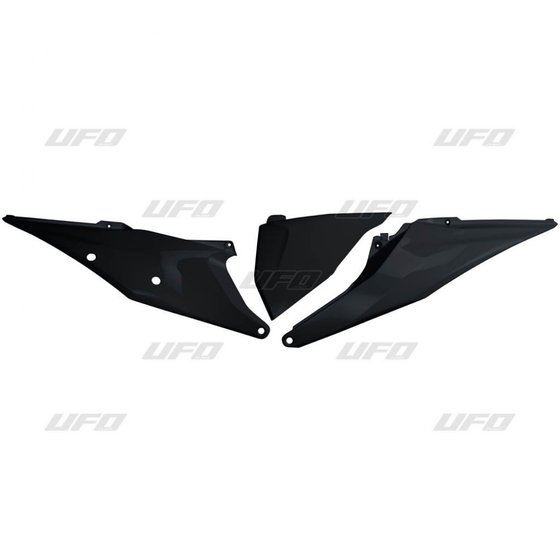 KT04093#001 UFO black side panels for sx/sxf 19-22