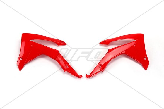 HO04657#070 UFO red radiator covers for honda crf250/450r