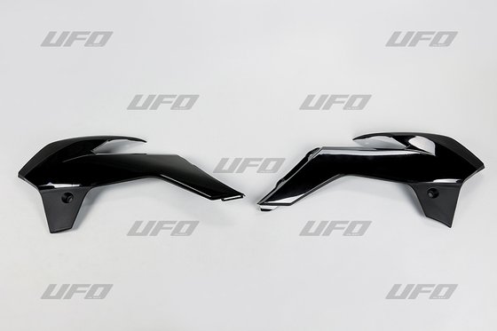 KT04042#001 UFO black radiator covers for ktm 85/105