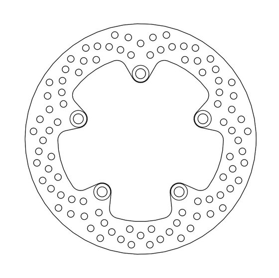 235-110529 MOTO-MASTER moto-master halo brakedisc rear honda: nc700 s/d integra/x crossover dct