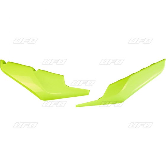 HU03392#DFLU UFO fluorescent yellow lower side panel for husqvarna 19-22