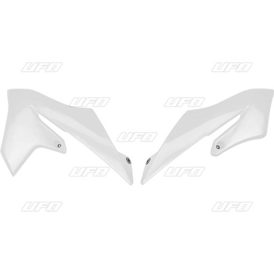 YA04867#046 UFO white radiator covers for yz65 19