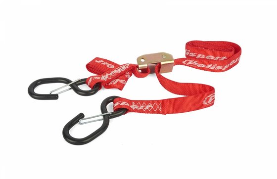 POLISPORT tie down carabiner red (6)