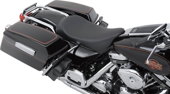 0801-0727 DRAG SPECIALTIES SEATS low profile solo vinyl seat for harley dresser/touring (1997-2007 flhr)