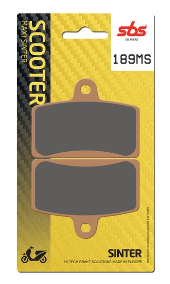 189MS SBS brakepads maxi sinter (821hs)