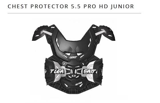 LEATT chest protector 5.5 pro hd junior