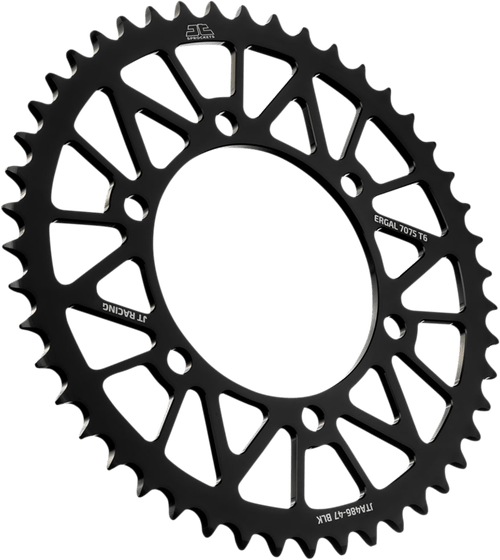 JTA486BLK JT Sprockets racelite aluminium rear race sprocket