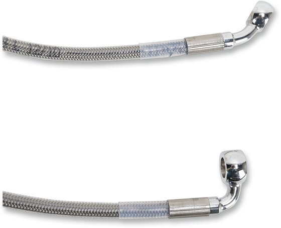 660214-6 DRAG SPECIALTIES stainless steel extended front brake line