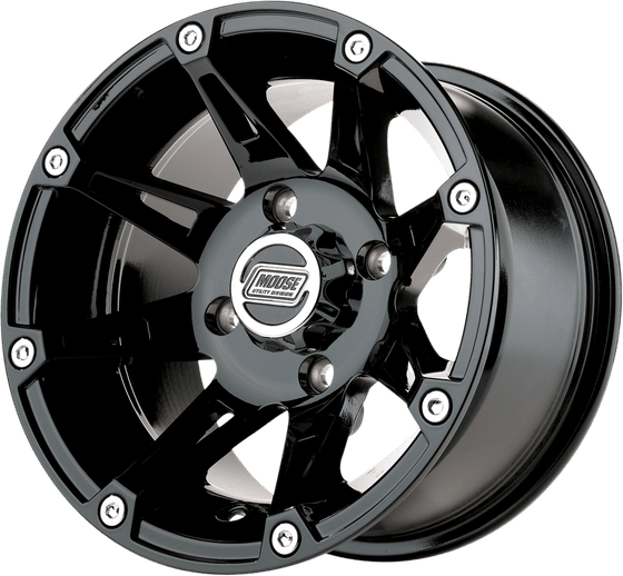 387MO148156GB4 MOOSE UTILITY DIVISION 14x8 wheel with 4/156 bolt pattern and 4+4 offset