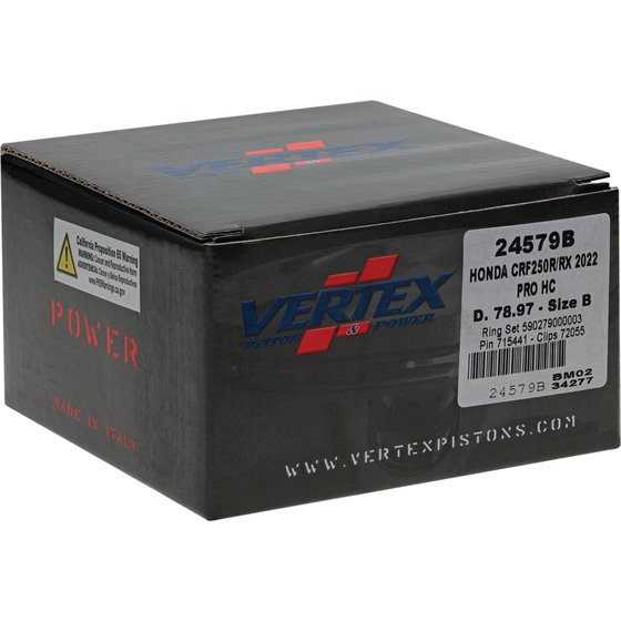 24579 Vertex forged high compression piston kit