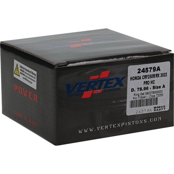 24579 Vertex forged high compression piston kit