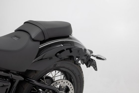 SW-MOTECH legend saddlebag system - left side