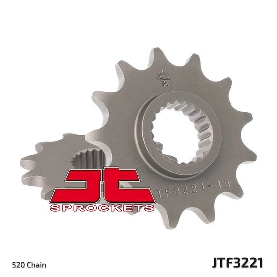 JTF3221.11 JT Sprockets front replacement sprocket - 11 teeth 520 pitch