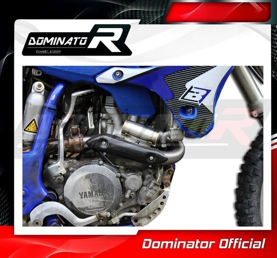 YA055DH Dominator exhaust header pipe with powerbomb