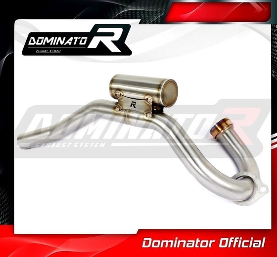 HO096DH Dominator exhaust header pipe with powerbomb