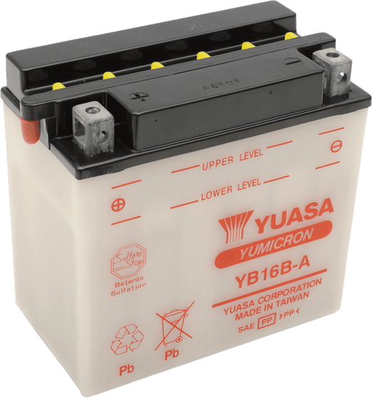 YB16-B(DC) YUASA conventional battery