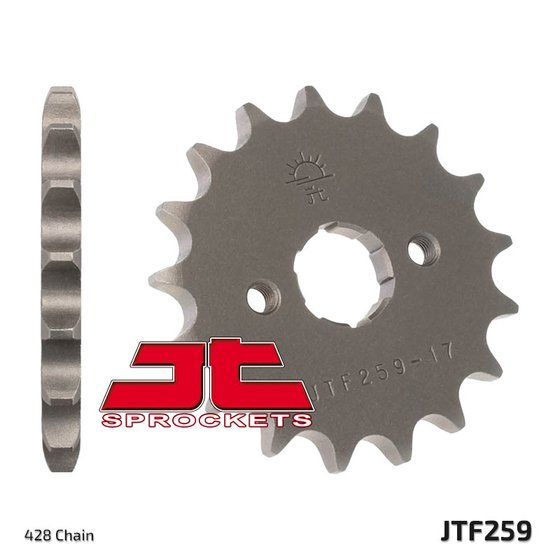 JTF259 JT Sprockets steel front sprocket