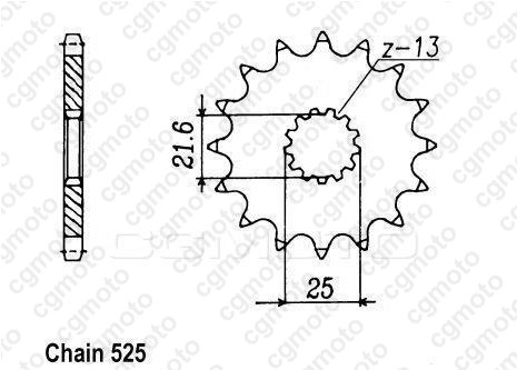 KS076 REGINA 137 zrt 114 replacement chain kit with sprockets