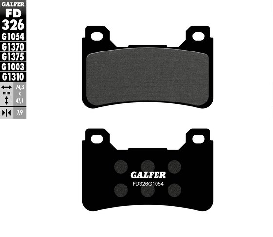 FD326G1054 GALFER semi-metal brake pad