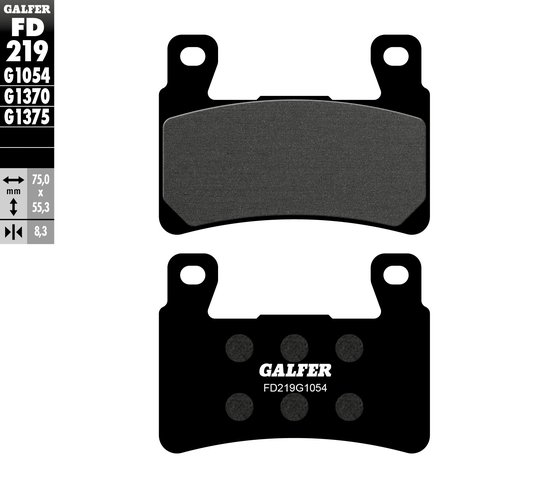 FD219G1054 GALFER semi-metal brake pad