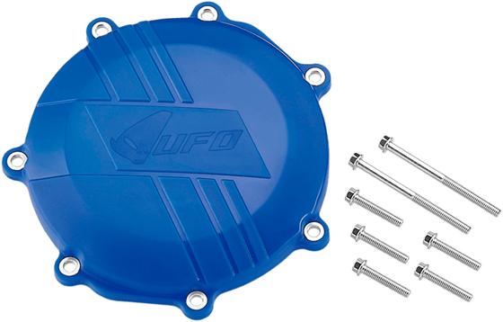 AC02402 UFO blue clutch cover with mounting kit for yamaha yzf/wr 450