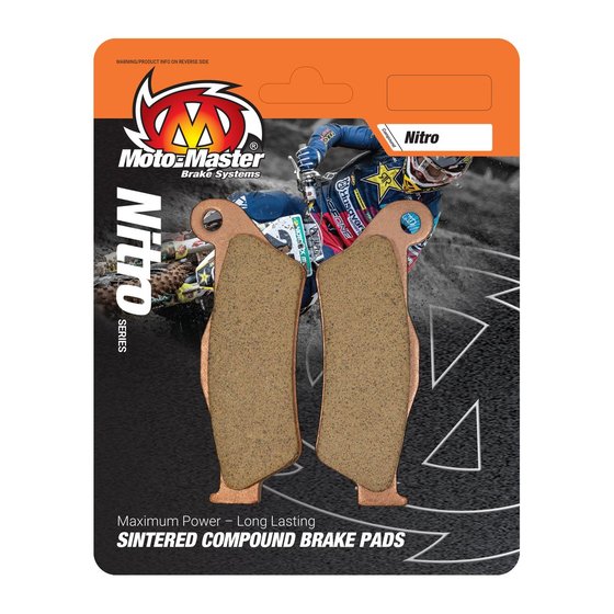 235-096721 MOTO-MASTER moto-master brakepads ktm rear: freeride e 2012>, sx85 2012>, freeride 350 2012