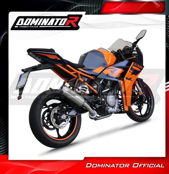 KT075DEXFSA Dominator full exhaust system ex silencer ov g2 + db killer