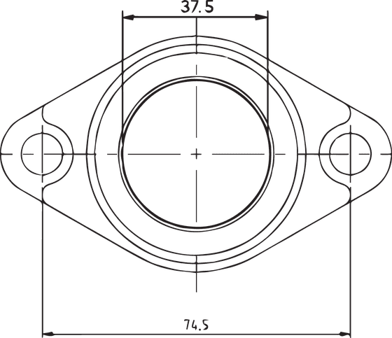 301750 KIMPEX carb flange