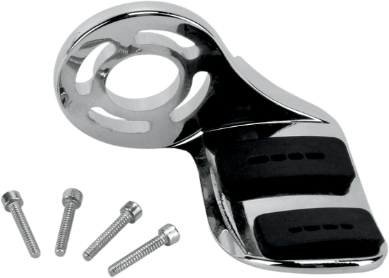 KURYAKYN contour throttle boss left chrome