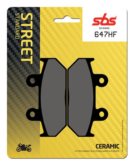 647HF SBS brakepads ceramic