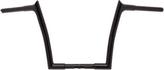 907012-B FAT BAGGERS INC. 12" black handlebar for flhr (pointed)