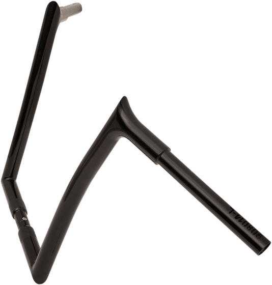 908014-B FAT BAGGERS INC. 14 inch black handlebar with fixed point