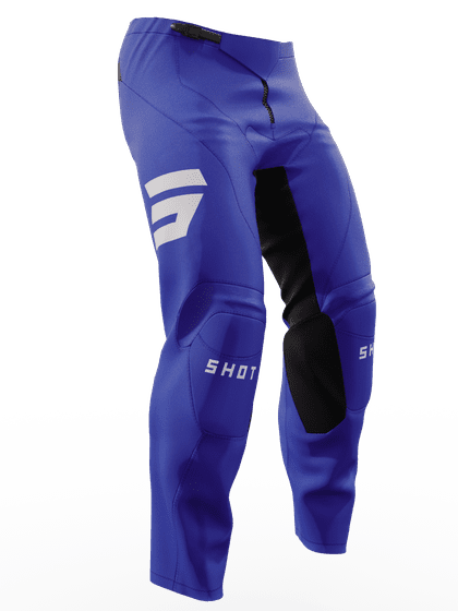 SHOT pant raw escape royal blue