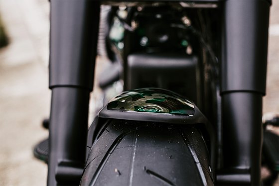 CULT WERK custom black front fender