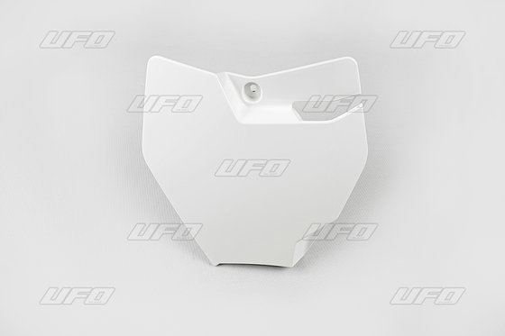 KT04074#047 UFO front number plate for ktm 65sx (white)