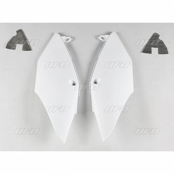 HO04684#041 UFO white side panels for honda crf450r/rx 17