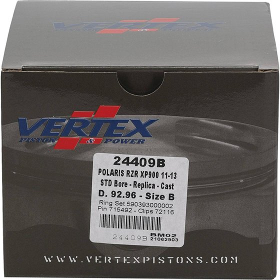 23607 Vertex cast replica stroker piston kit