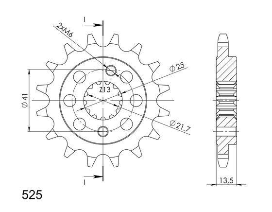 20507-16 Supersprox supersprox / jt front sprocket 296.16